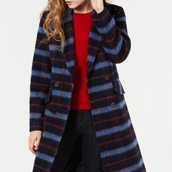 BCBG Plaid Coat - Picture 4 of 8